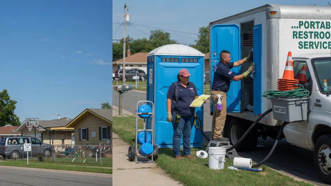 Portable Toilet Rental in Okay, OK near me